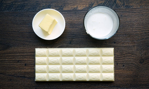 Una receta simple: magdalenas festivas de chocolate con ganash