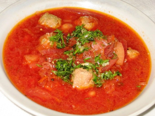 Receta de Borsch: es más fácil