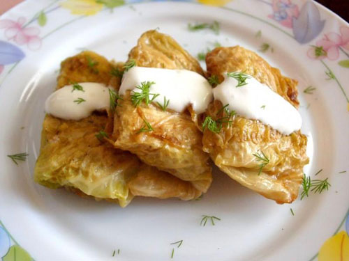 Receta de rollos de repollo: cómo cocinar