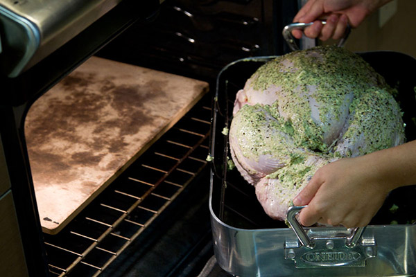 La receta de pavo para el Año Nuevo 2017 y Navidad - en el horno, multivark, en una sartén, con salsa de crema agria y verduras