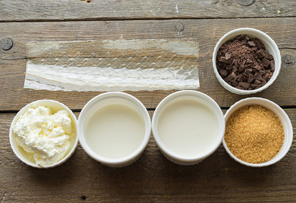 Receta de exquisita crema de chocolate