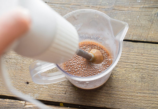 Receta de exquisita crema de chocolate