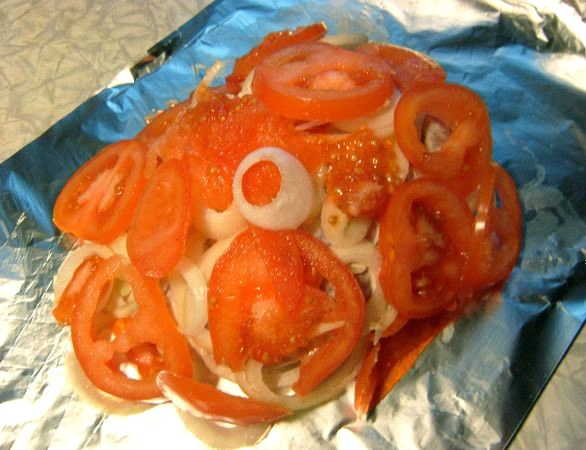 pollo con verduras