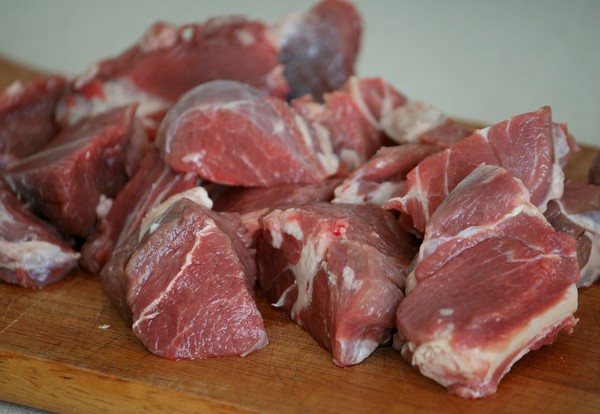 Pasta con cerdo