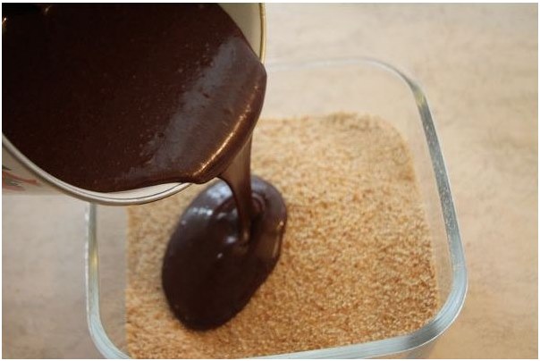 agregue la manteca de cacao
