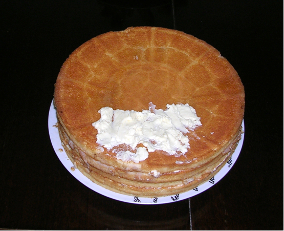 pasteles para crema agria