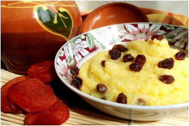 cereal con fruta