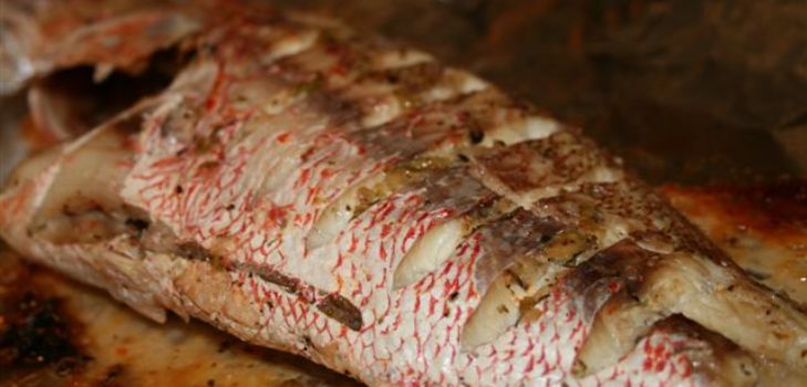 pescado al horno