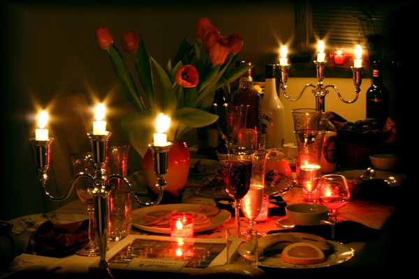 ambiente romántico