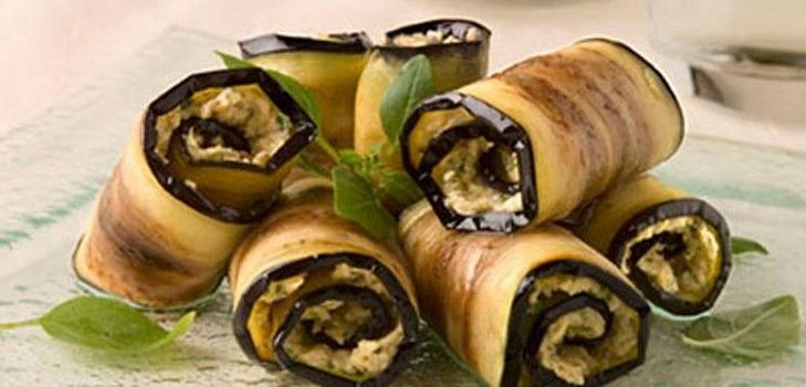 Rollitos de berenjena: recetas Rollitos de berenjena: recetas