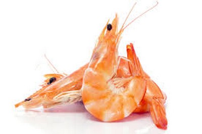 Ensalada de aguacate con gambas