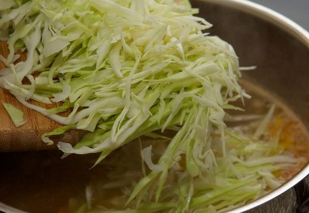 En ebullición con agua salada