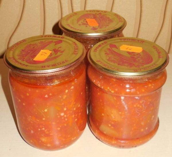 Ensalada de tomate para el invierno