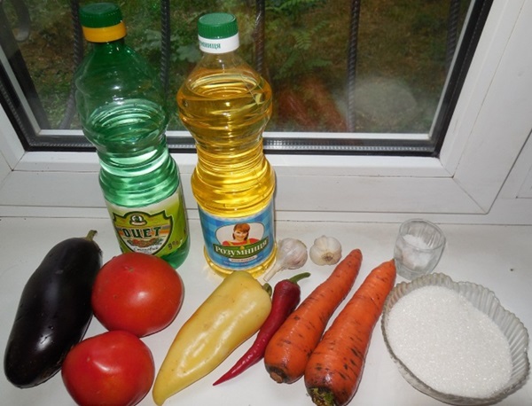 Ensalada de tomate para el invierno