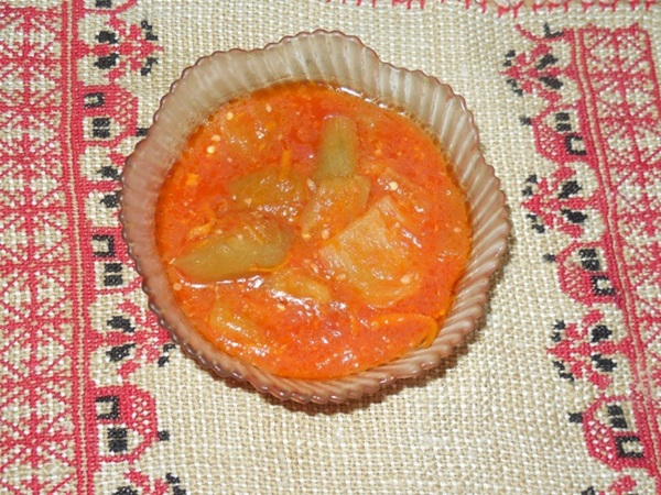 Ensalada de tomate para el invierno