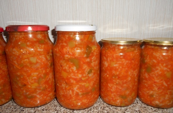 Ensalada de tomate para el invierno
