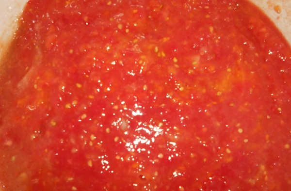 Ensalada de tomate para el invierno