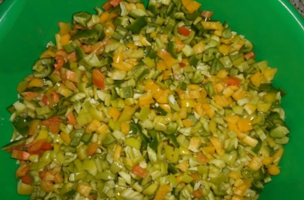 Ensalada de tomate para el invierno