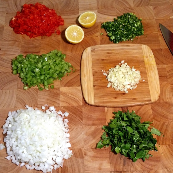 Ensalada de tomate para el invierno