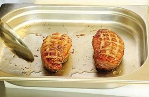 ponerlo en la bandeja de horno 