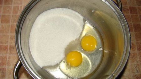 El pastel más delicioso sobre el kéfir