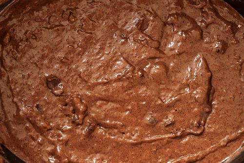 Cupcake de chocolate en multivarquet - receta rápida con foto