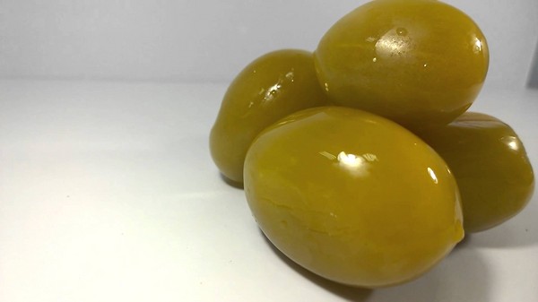 Tomates verdes salados