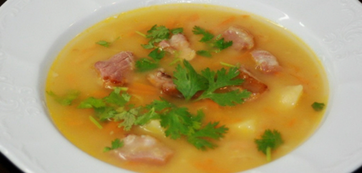 sopa de guisantes