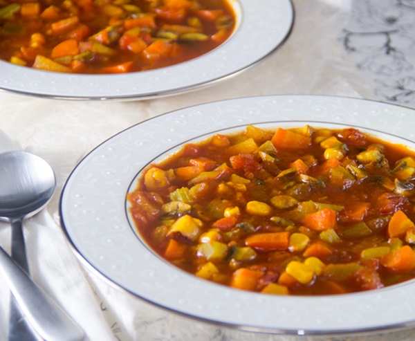 Deliciosa sopa de calabaza