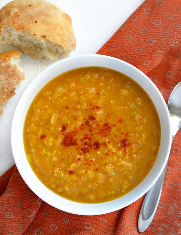 Deliciosa sopa de calabaza