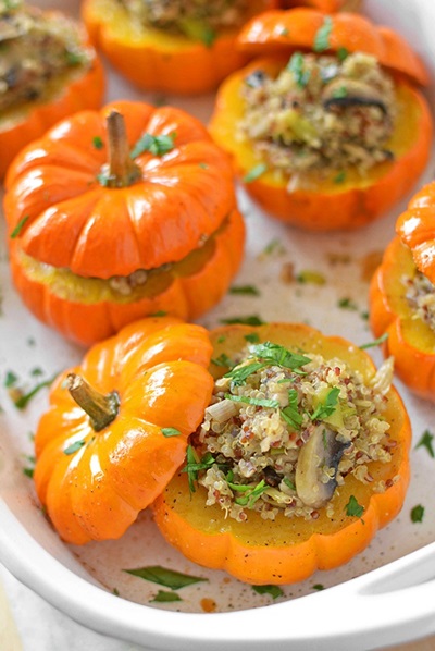 Calabaza en el horno