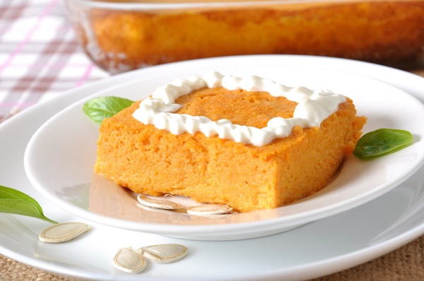Calabaza en el horno