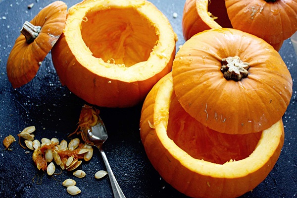Calabaza en el horno