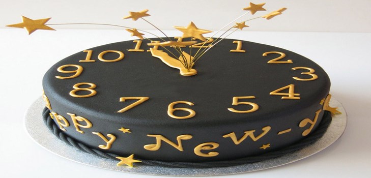 Pastel para el Año Nuevo 2015