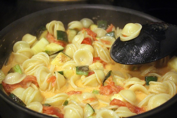 Sabroso zucchini guisado - receta