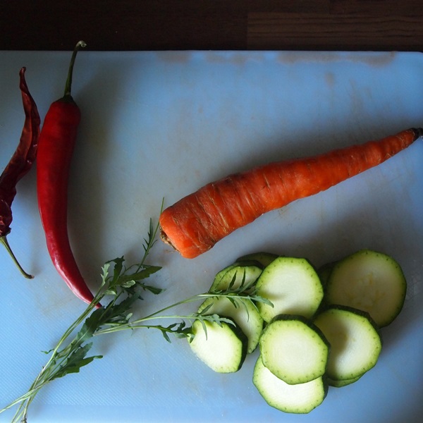 Sabroso zucchini guisado - receta