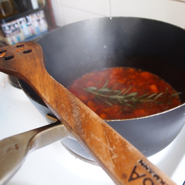 Sabroso zucchini guisado - receta
