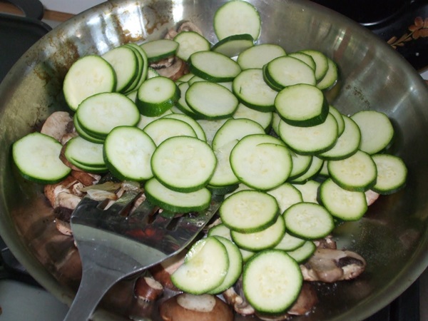 Sabroso zucchini guisado - receta