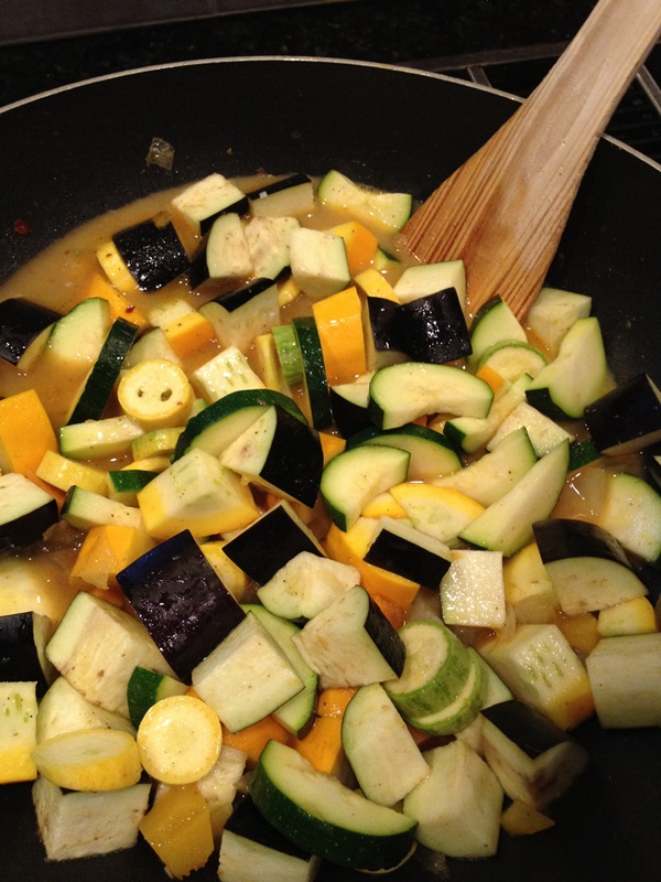 Sabroso zucchini guisado - receta