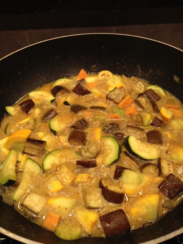Sabroso zucchini guisado - receta