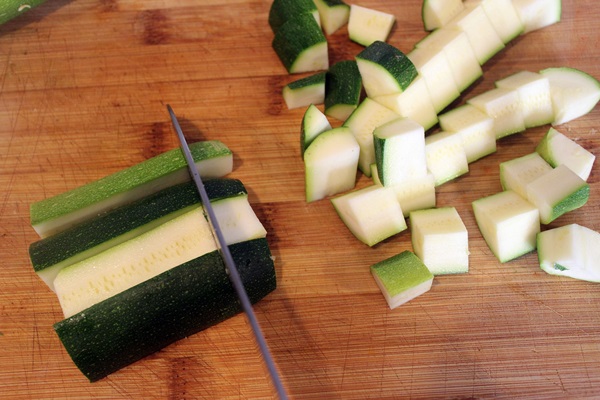 Sabroso zucchini guisado - receta
