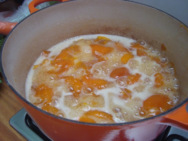 Mermelada de albaricoque - receta real