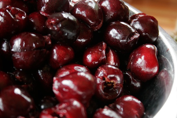 Jam-cinco minutos cereza