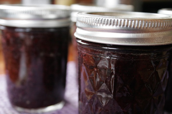 Jam-cinco minutos cereza