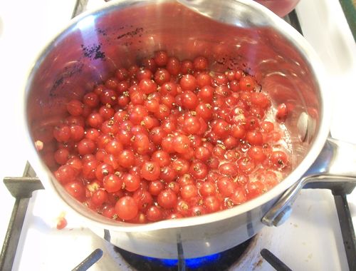 Jalea de grosella roja