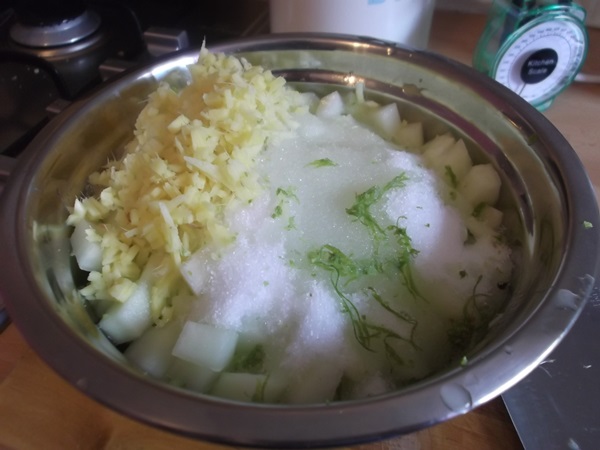 Mermelada de melón y corteza de melón para invierno - recetas simples