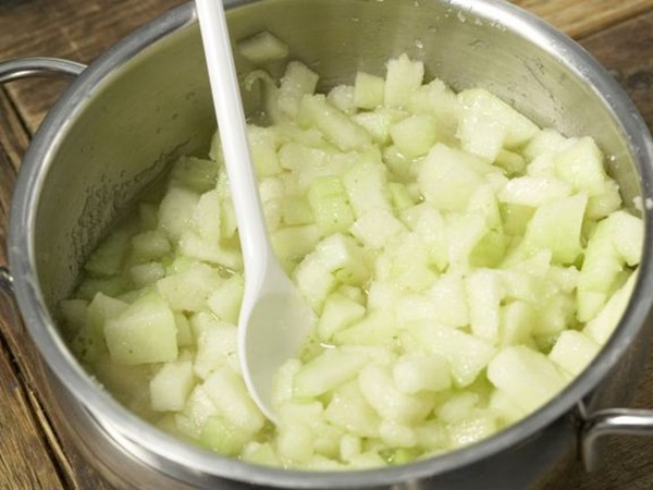 Mermelada de melón y corteza de melón para invierno - recetas simples