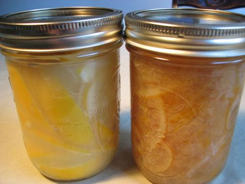 Mermelada de limón con jengibre