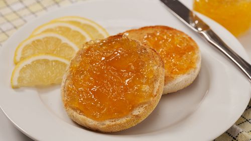 Mermelada de limón con licor