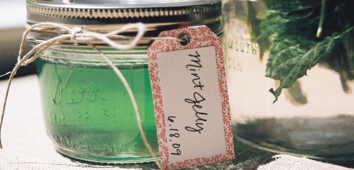 La receta de mermelada de menta